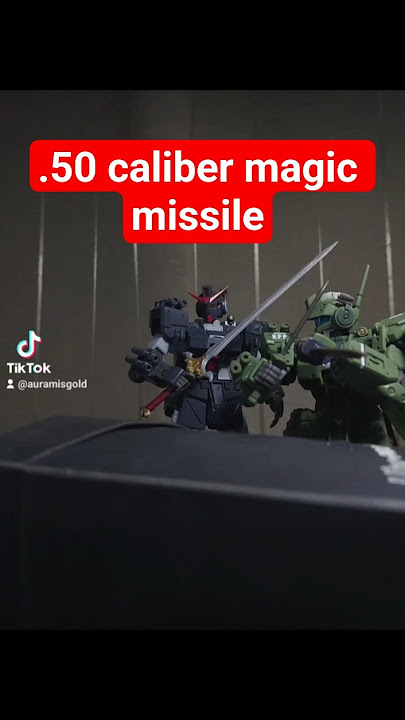 .50 caliber magic missile  #chezaidan #gundam #gunpla #stopmotion #gmspartan #zaku