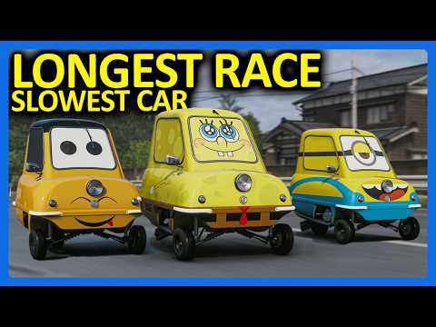 Forza Horizon 6 : We Raced the Slowest Car in the Game on Goliath...