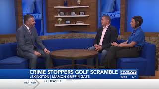 David Ashford and Kristyn Klingshirn Bluegrass Crime Stoppers Golf Scramble