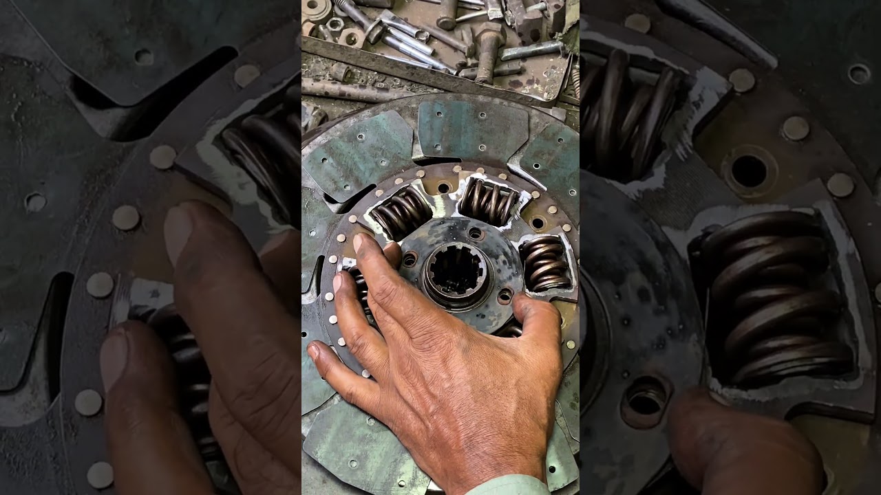 Clutch Plate Restoration – From Rusty to Brand New!