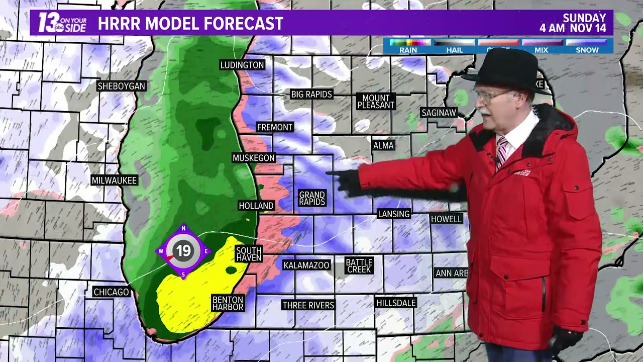 6 pm Weather Forecast Grand Rapids, MI Friday, November 12, 2021