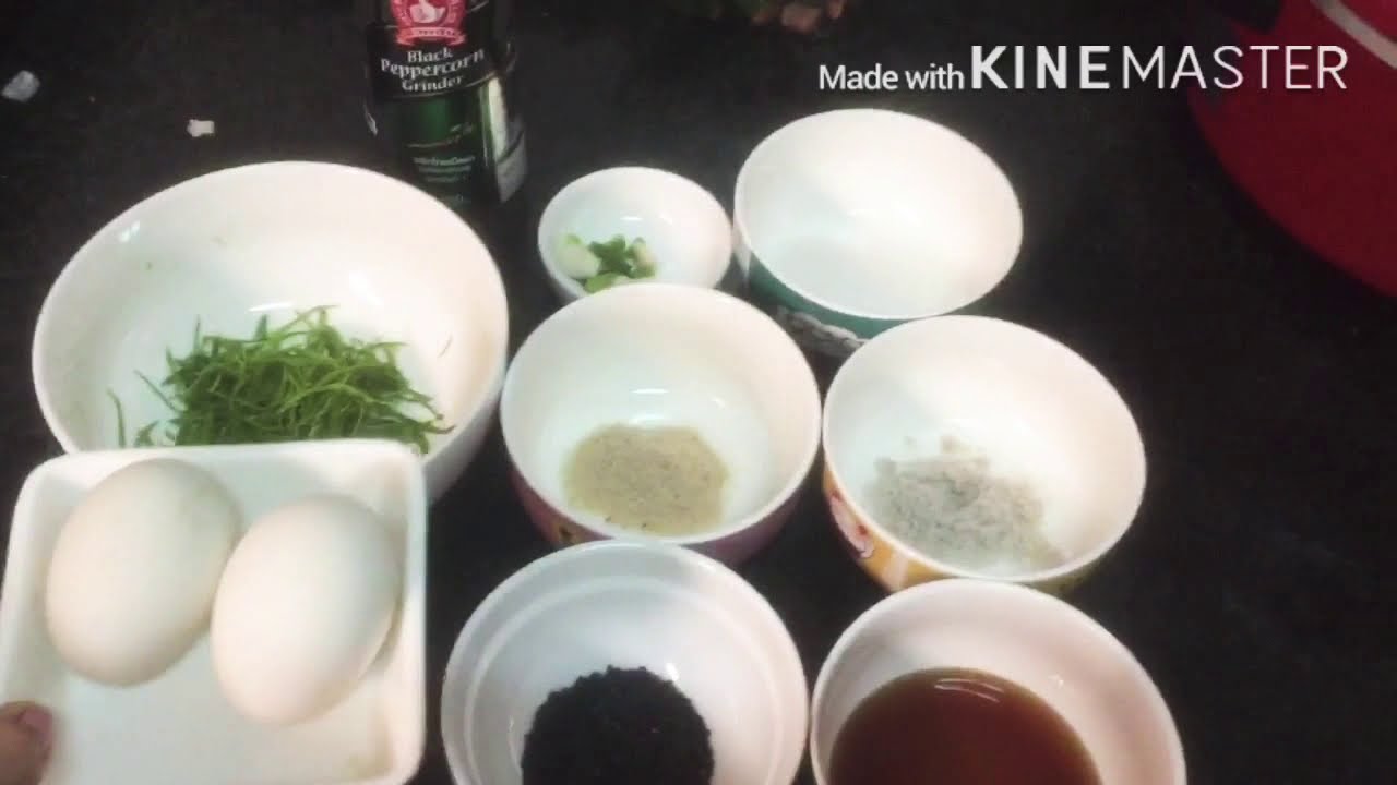 Eggs n sesame seeds fried YouTube