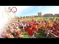 Clay Helton Gives Dr. Bartner a Surprise to Begin His 50th Football Season