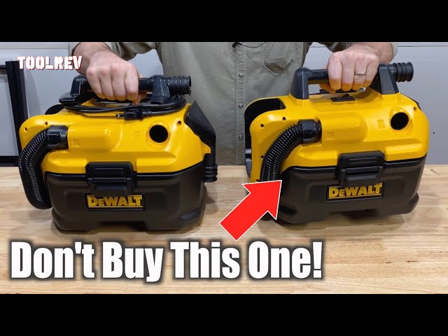 DeWalt Cordless Shop Vac SEE UPDATE) - YouTube