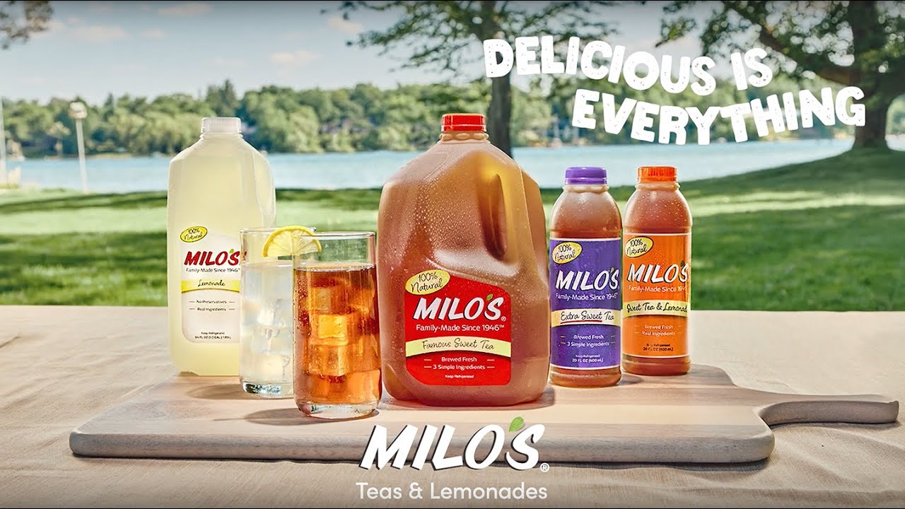 Milo's Teas and Lemonades | Delicious is Everything | Goodness in Every Sip :30