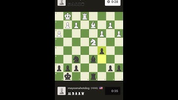 2 minute Bullet Chess #chess #chesscom #bulletchess