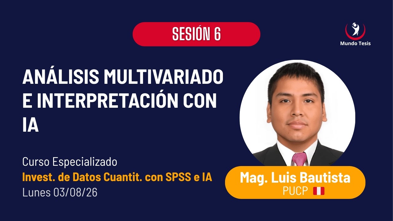 Sesión 6. Análisis multivariado e interpretación con IA — Transcript