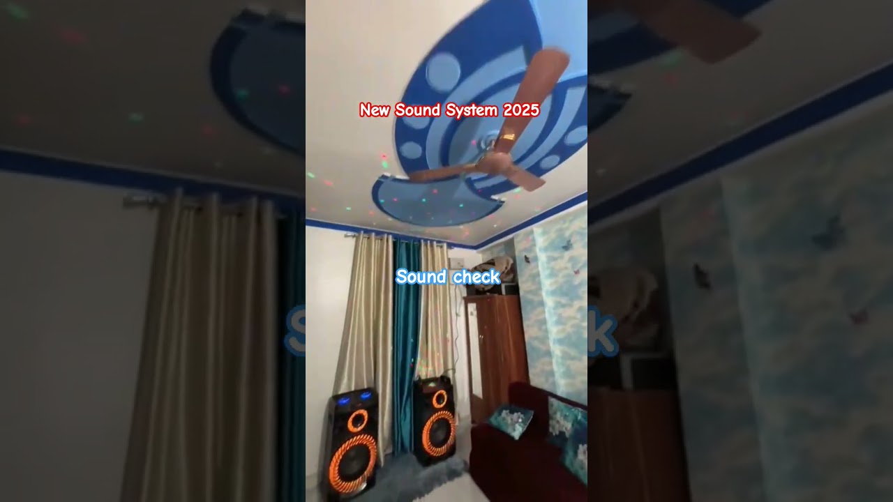 New Sound system Sound check 2025 