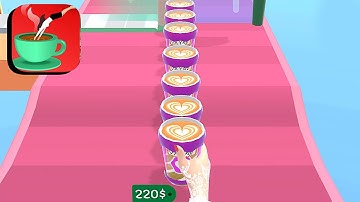 Coffee Stack ​- All Levels Gameplay Android,ios (Levels 479-480)