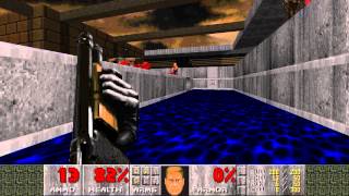 The Ultimate Doom II (Demo) MAP02: Underhalls (UV All Secrets 1080p 60fps)