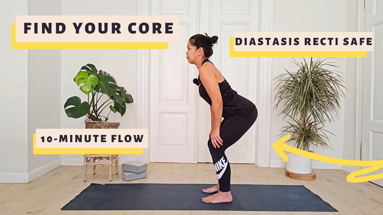 Diastasis Recti Yoga Standing Abs Flow For Absolute Beginners 10