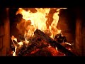 FIREPLACE 10 HOURS ULTRA HD 4K 🔥 Relaxing Fire Burning Video & Crackling Fireplace Sounds