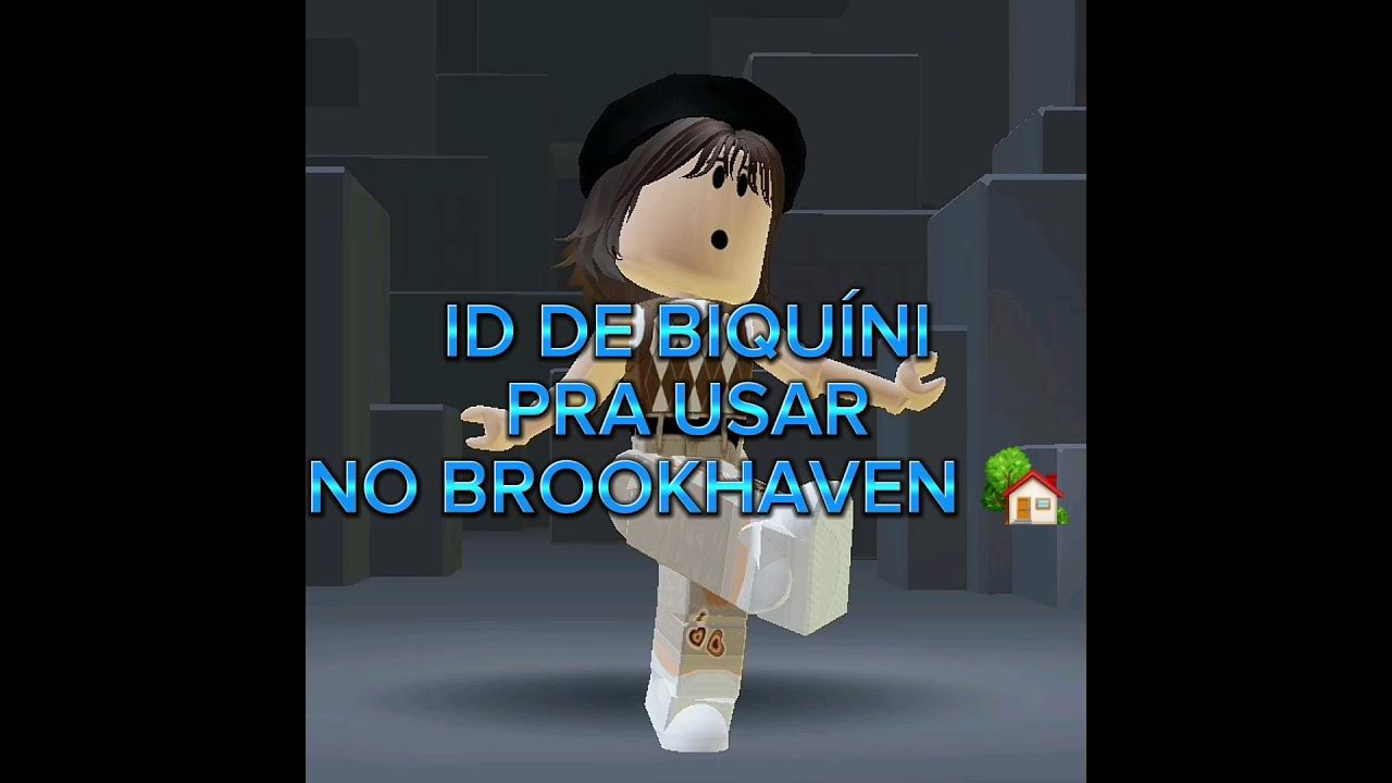 ID DE BIQUÍNI PRA USAR NO BROOKHAVEN RP 🏡 #roblox #brookhaven 