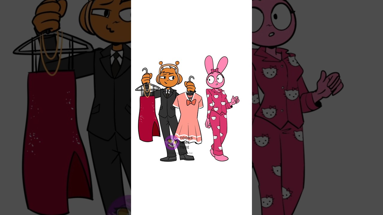 Pick one trend | Outfit for Pinki x Oren #sprunki #animation