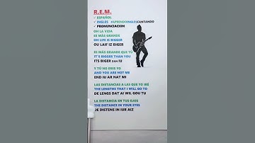 Thumbnail of Aprende inglés con la canción “Losing My Religion” de R.E.M.: frases clave y su pronunciación #apren