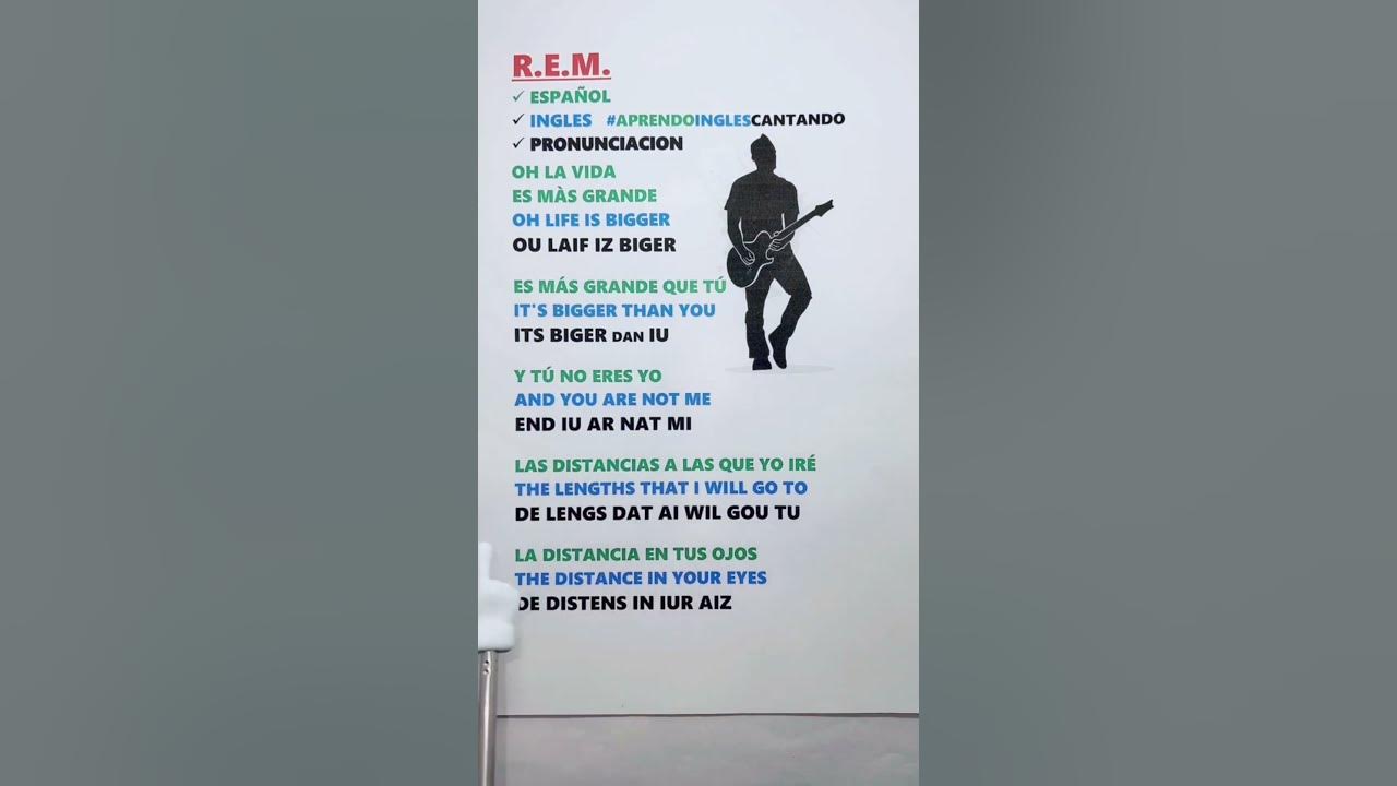 Aprende inglés con la canción “Losing My Religion” de R.E.M.: frases clave y su pronunciación #apren