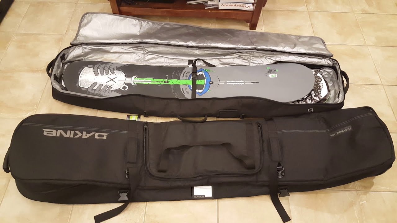 Stimulans scheidsrechter leiderschap Dakine High Roller Snowboard Bag Review - YouTube