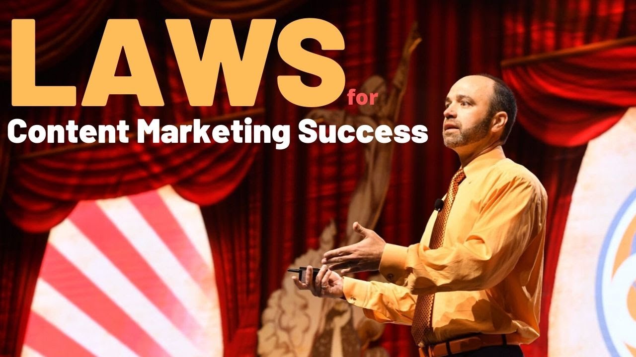 Update #CMWorld 2019 - Laws for Content Marketing Success - Joe Pulizzi