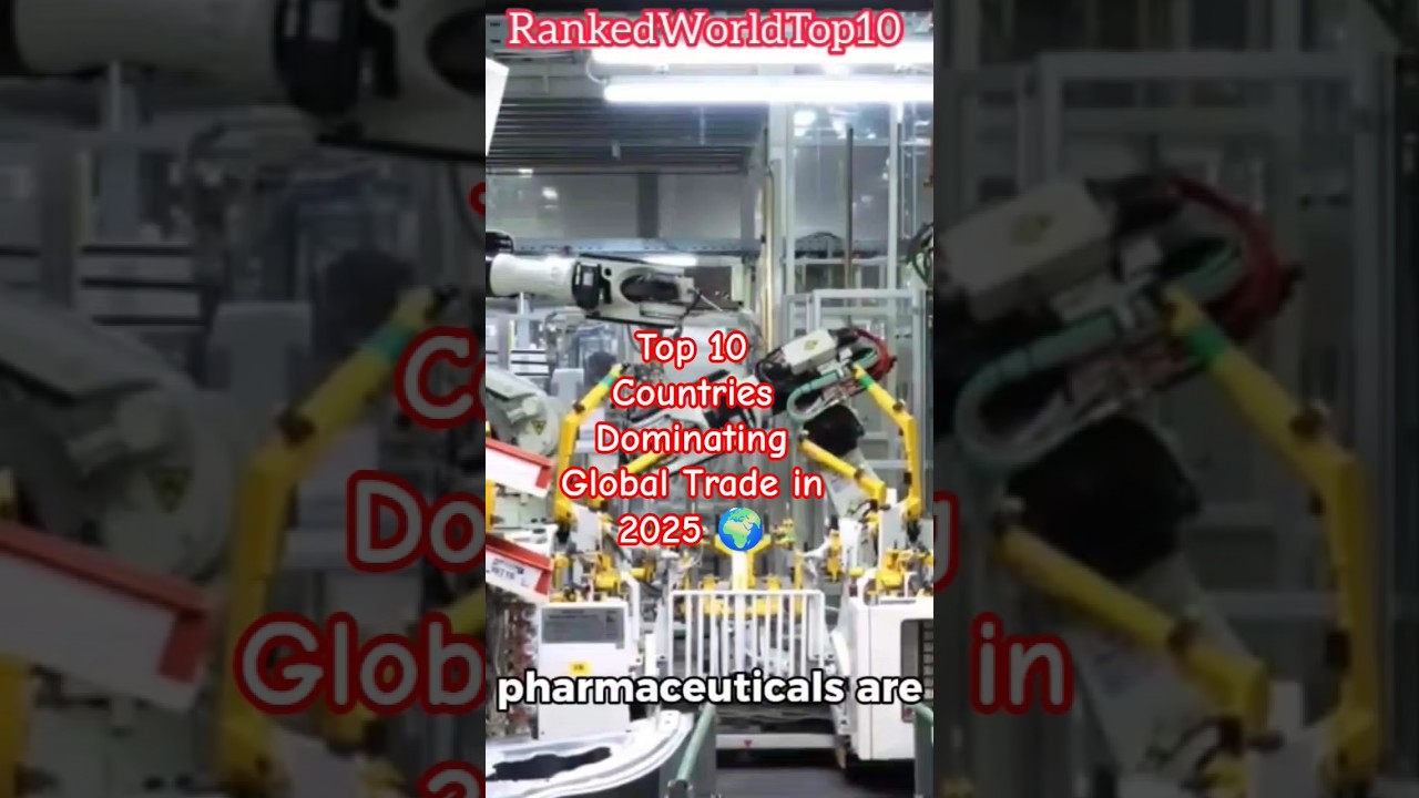 Top 10 Countries Dominating Global Trade in 2025 🌍 | World’s Trade Superpowers 