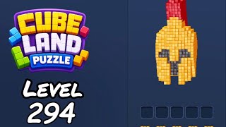 Cube Land Puzzle Level 294 Walkthrough