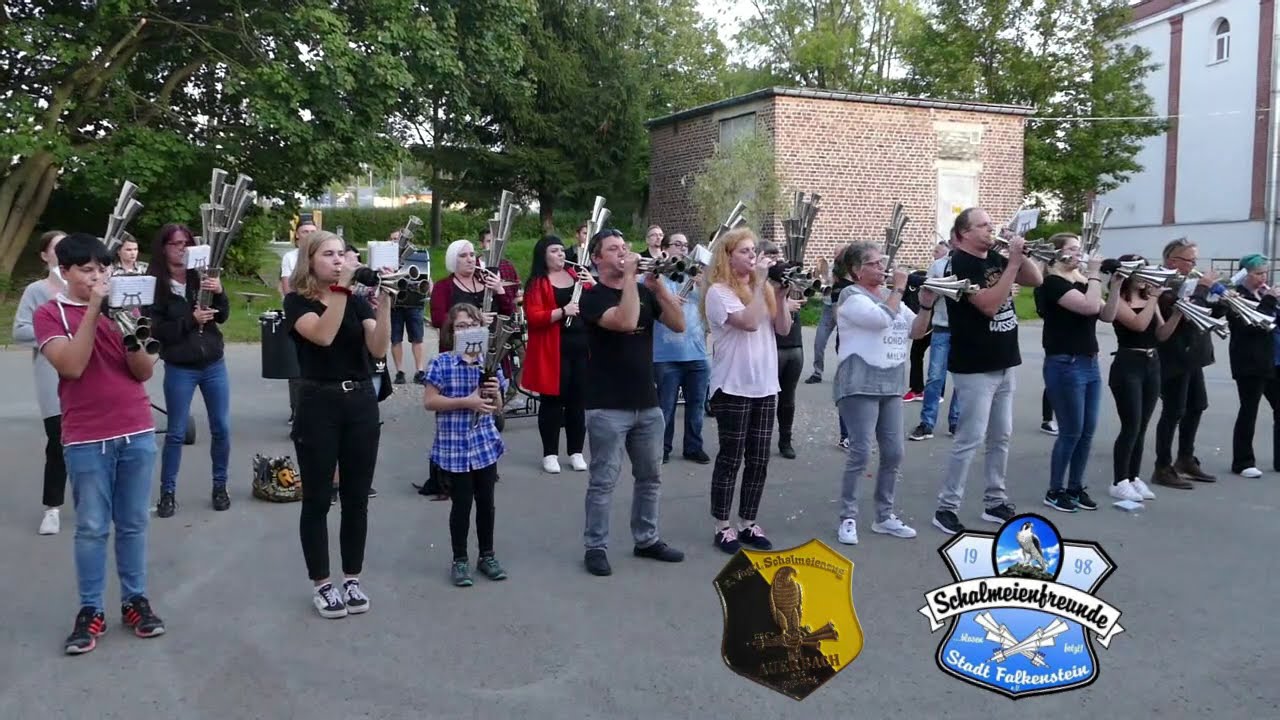 Schalmeienfreunde Stadt Falkenstein und 1. Vogtländischer Schalmeienzug Auerbach - Red River Rock