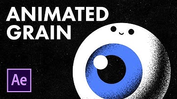 Animated Grain shading in After Effects tutorial - Noise and textured gradients