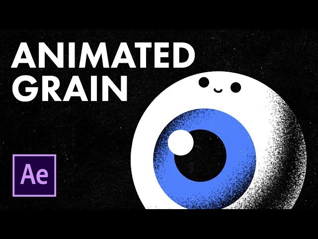 animated grain shading in after effects tutorial noise and textured gradients
