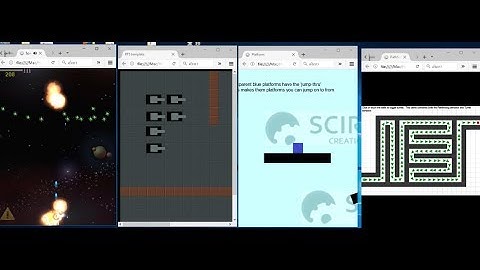KKU Tutor สร้างเกม construct 2 - แหล่งรวมโค๊ดตัวอย่างเกม Construct 2 เจ๋งๆ