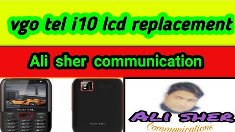 vgo tel i10 lcd replacement || #shorts #youtube #short #ali sher communication