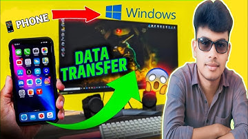How To Transfer Files Mobile To Computer Without USB Cable 2025