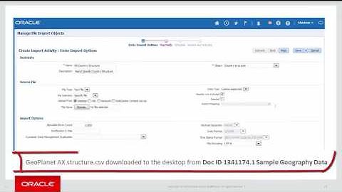 How to Import Country Structure in Fusion CRM Tutorial