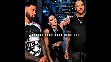 Rhea Ripley & Jey Uso Say Yeet 💜 Edit #wwe #rhearipley #jayuso #damianpriest #backstage #edit