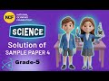 CLASS 5 - Science - NOF Sample paper solution - 4