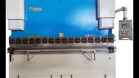 160ton 3200mm TP10S NC press brake bending machine with crowning