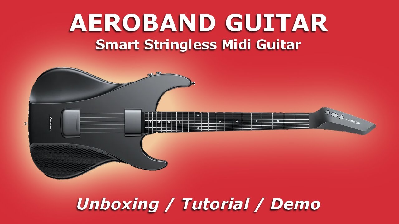 AEROBAND Smart Midi Guitar (ОБНОВЛЕНО) | Распаковка / Обучающее видео / Демонстрация