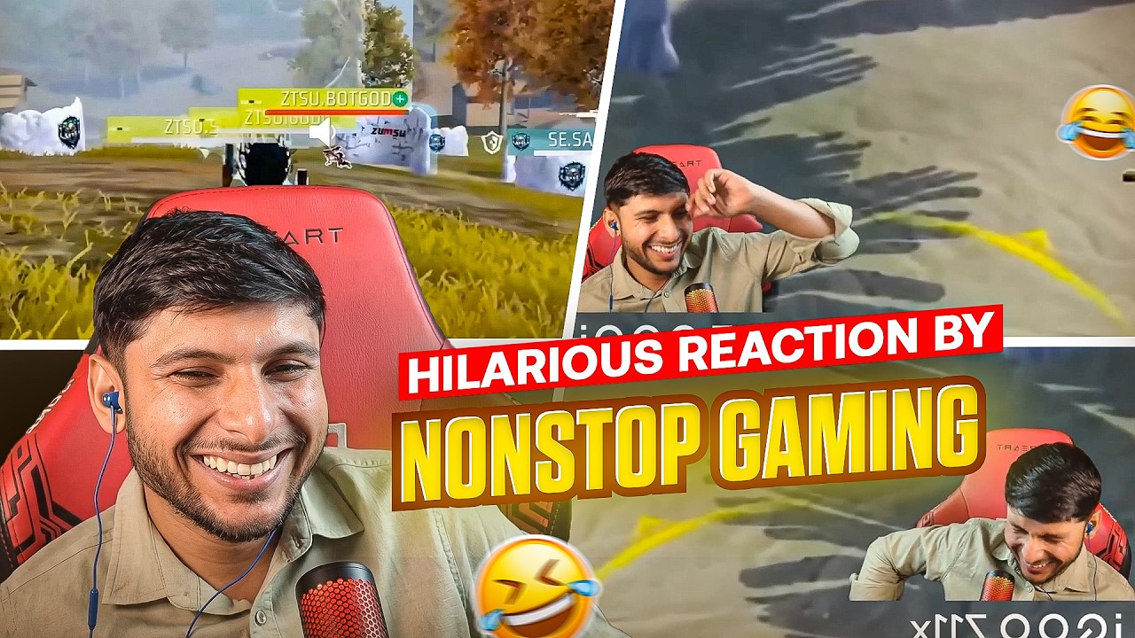 Nonstop Gaming Reacts to my Video Again and it is Hilarious 🤣🤣🤣@NonstopGaming_