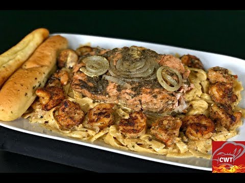 Creamy Cajun Shrimp Alfredo Pasta