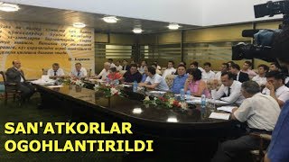 SAN'ATKORLAR YANA OGOHLANTIRILDI