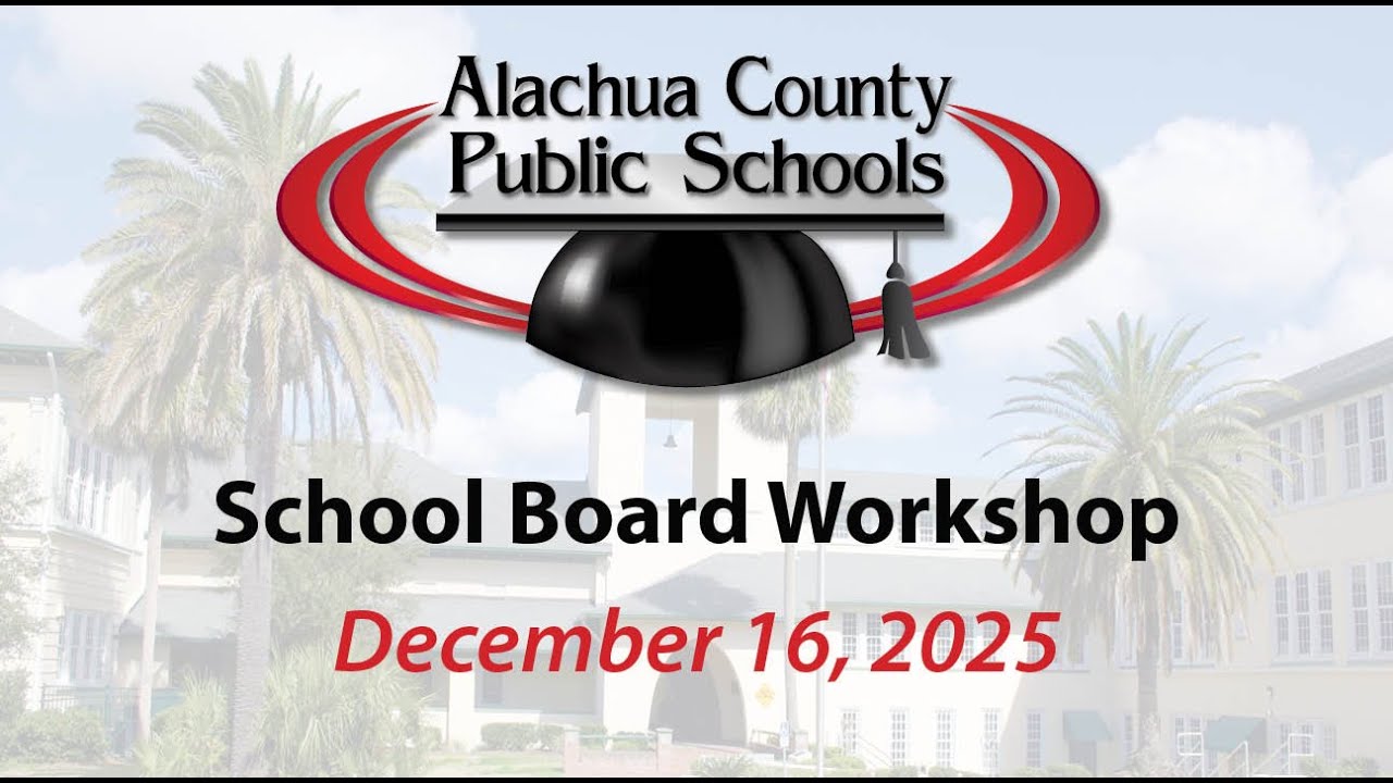 School Board Workshop 12-16-25