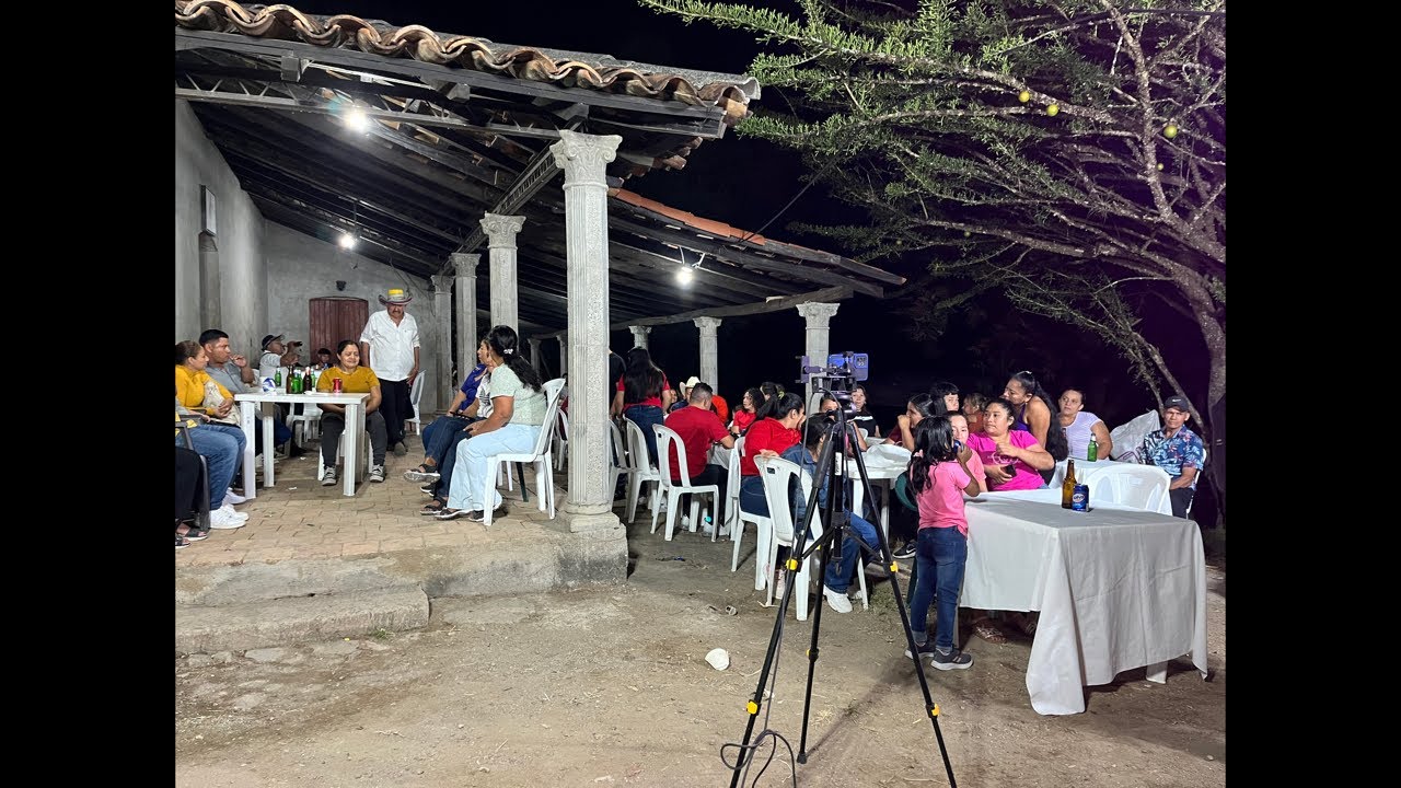 Desde Llano alegre Osicala con Atardecer Tropical