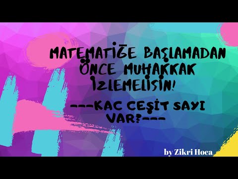 Video: Kaç çeşit sayı sistemi vardır?