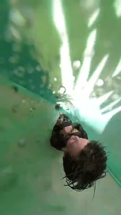 Guy Gets Stuck in Winding Water Slide || ViralHog