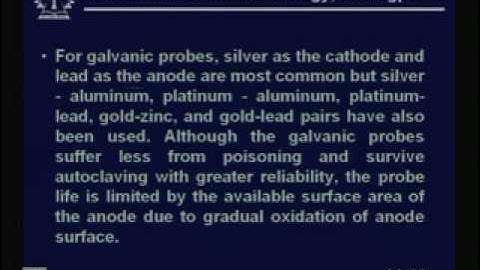 Lecture - 32 Dissolved Oxygen Sensors - II
