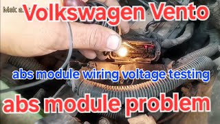 01316 // U0121 lost communication with: Anti Lock brake system(ABS)control module /Vento abs faulty