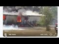Fire on Shorey Drive in Mossy Head - video by Walton Fire Rescue