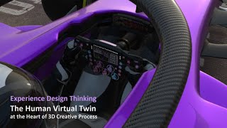 Experience Design Thinking : the Human Virtual Twin at the Heart of 3D Creative Process
