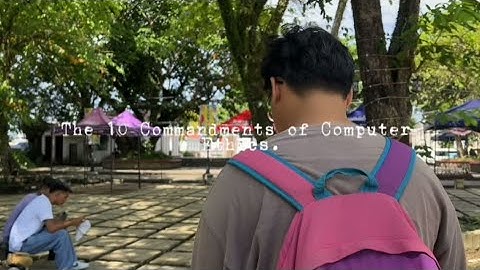 [Short Film] Digital World - The 10 Commandments of Computer Ethics 