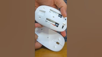 Battery replacement in HP wireless mouse