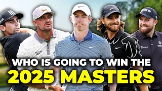 WHO is going to WIN the 2025 MASTERS! ⛳️ The MOST important stat NOBODY is talking about.