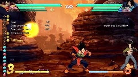 DBFZ Base Vegeta corner carry loop.